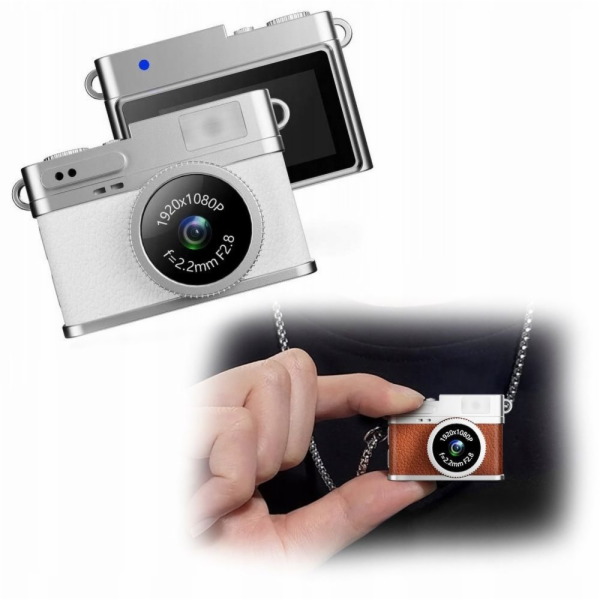 Xrec Mini digitální fotoaparát X4 2mp 1080p LCD 0.96 Přív...