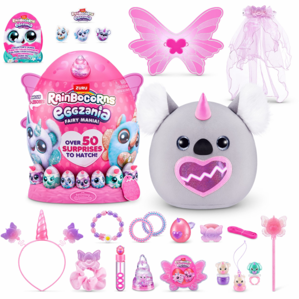 RAINBOCORNS Eggzania Fairy Mania S1 - Plyšová figurka s p...