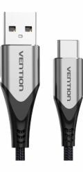 Vention CODHF USB kabel USB 2.0 1 m USB A USB C Hliník, Černá