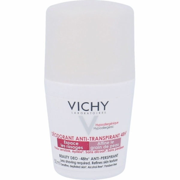 Vichy antiperspirant roll-on pro citlivou nebo depilovano...