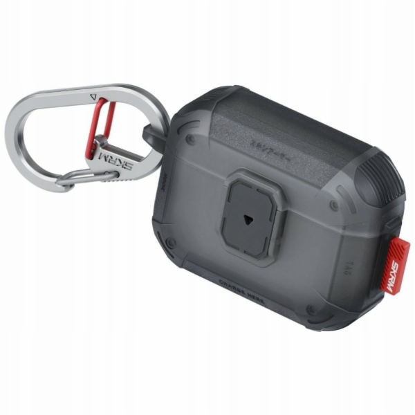 SKINARMA Pouzdro Mecha LE pro AirPods Pro 3 kouřové