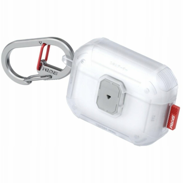 SKINARMA Pouzdro Mecha LE pro AirPods Pro 3 Transparent