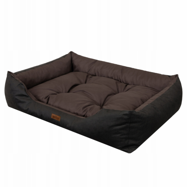 Hobbydog&nbsp;Nadýchaný&nbsp;pelíšek&nbsp;Oxford&nbsp;hnědo-černý