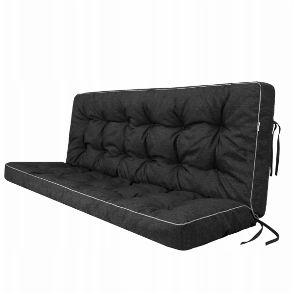 Hobbygarden 140 cm polštář POLA bez polštářů černý