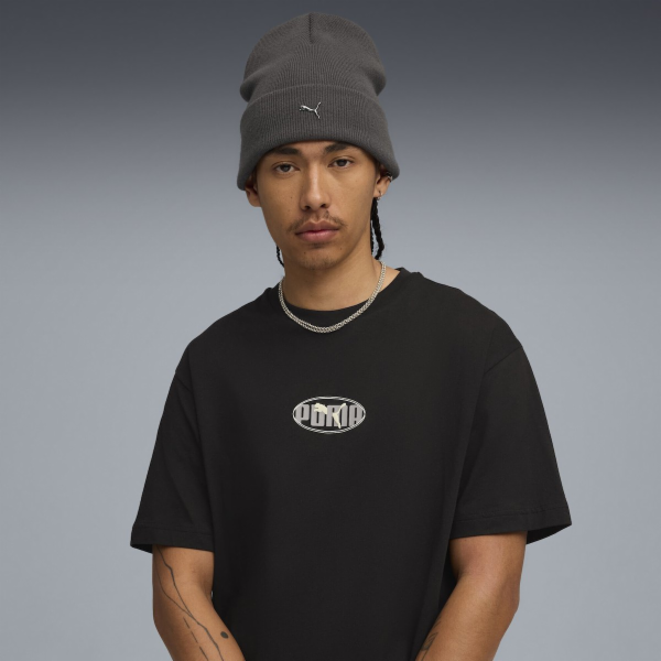 Puma High Crown Beanie Metal Cat 026404-03