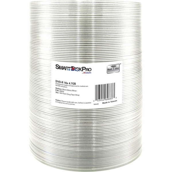 Smartdisk DVD-R  Blank Shiny Silver  bez