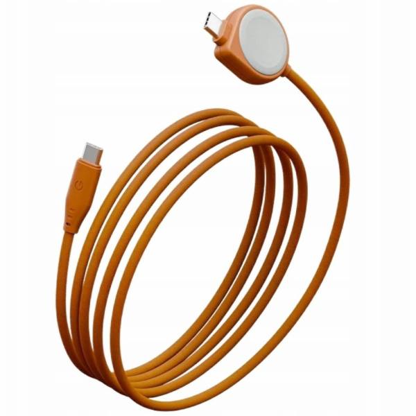 Energea Kabel Flow Duo pro hodinky 2 v 1 USB-C na USB-C +...