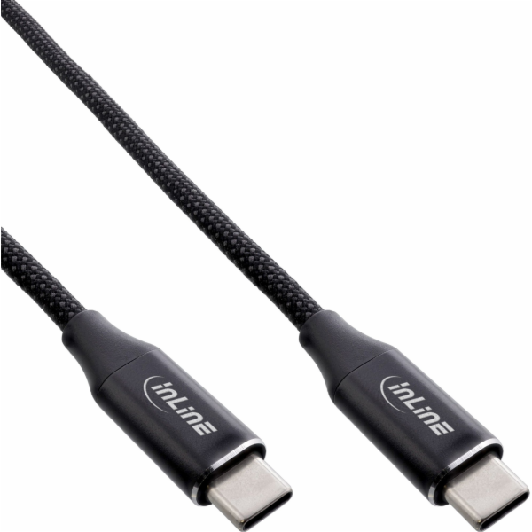 InLine USB kabel USB-C - USB-C 1 m černý (35881)