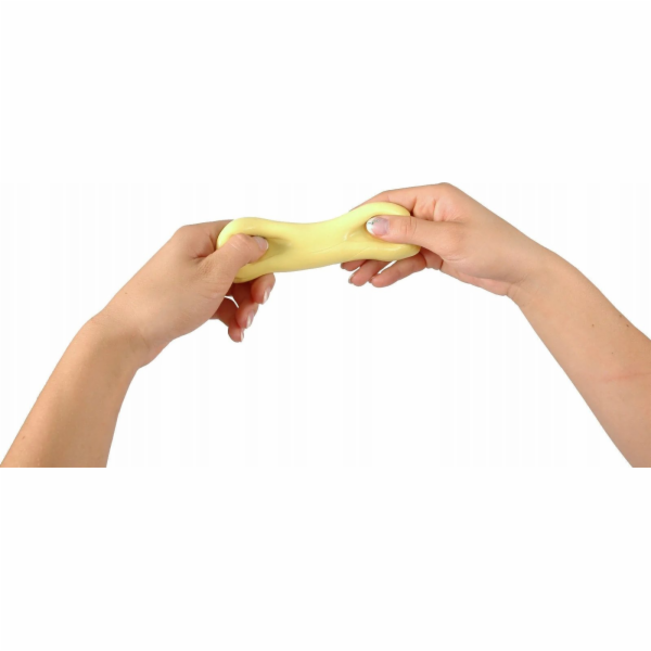 Plastová hmota pro rehabilitaci rukou ŽLUTÁ