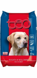 TEO Rich in beef - suché krmivo pro psy - 9kg