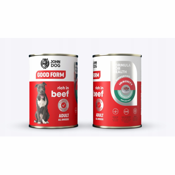 JOHN&nbsp;DOG&nbsp;Good&nbsp;Form&nbsp;Rich&nbsp;in&nbsp;beef&nbsp;-&nbsp;vlhké&nbsp;krmivo&nbsp;pro&nbsp;psy&nbsp;-&nbsp;...