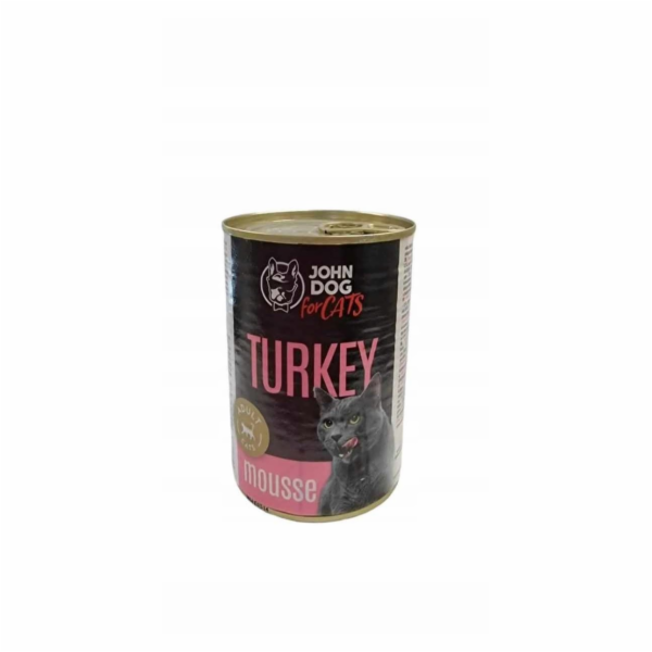 JOHN&nbsp;DOG&nbsp;For&nbsp;cats&nbsp;Turkey&nbsp;Mousse&nbsp;-&nbsp;mokré&nbsp;krmivo&nbsp;pro&nbsp;kočky&nbsp;...
