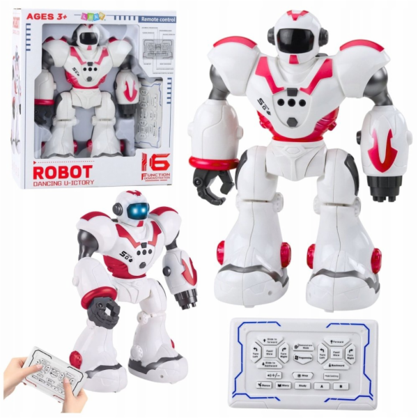 LeanToys Interaktivní dálkově ovládaný RC robot 16 funkcí...