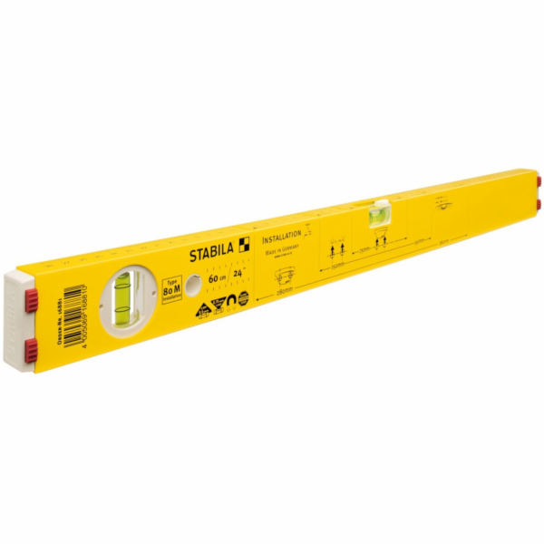 STABILA Type 80 M Installation Wasserwaage  60 cm