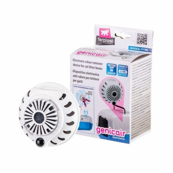 FERPLAST Genicair - automatický ventilátor pro kočičí toa...