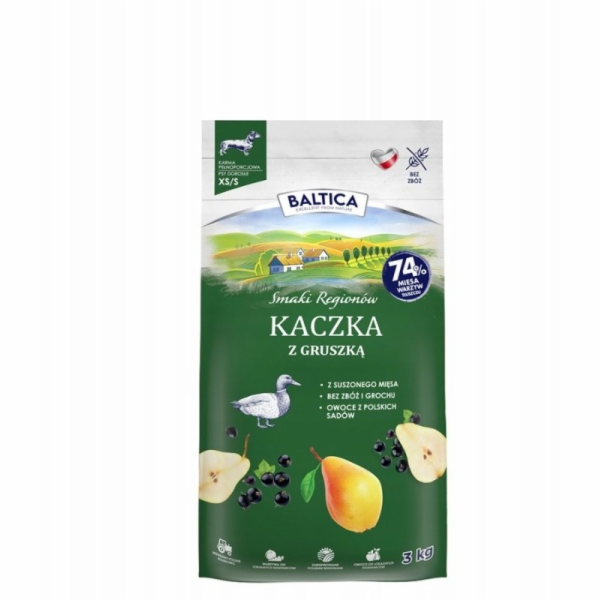 BALTICA Smaki regionów Small breeds Duck with pear - such...