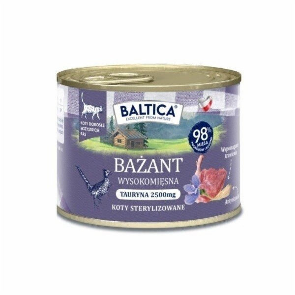 BALTICA Smaki regionów Pheasant - mokré krmivo pro kočky ...