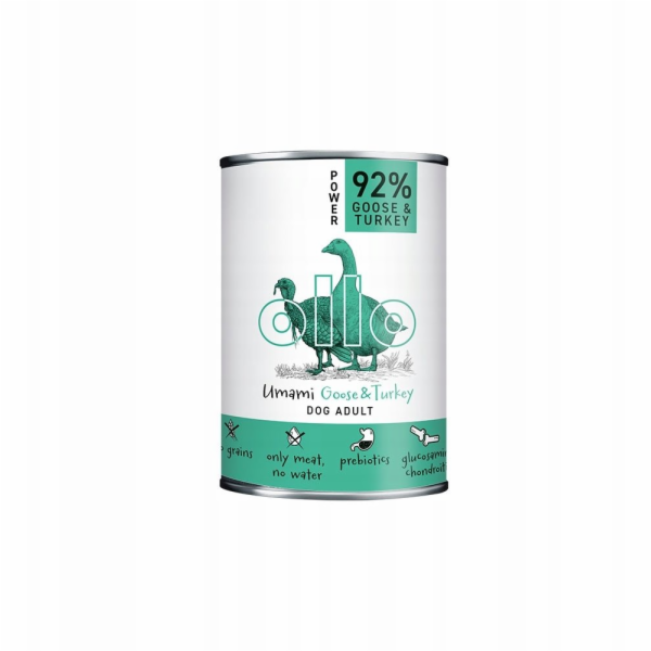 OLLO Umami Goose and turkey - vlhké krmivo pro psy - 850g