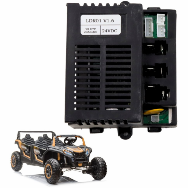 Lean Cars Řídicí jednotka LDR01 V1.6 pro vozidla s bateri...