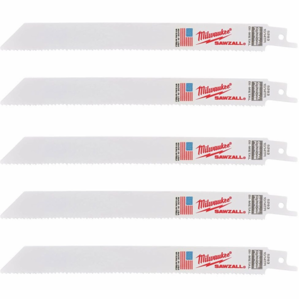 Milwaukee PILOVÝ KOTOUČ S BIMETAL 200 mm 10/14T /5 ks.