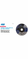 Norton VULCAN BRUSNÝ KOTOUČ 125 mm x 6,4 mm A30P NA KOV /25 ks.