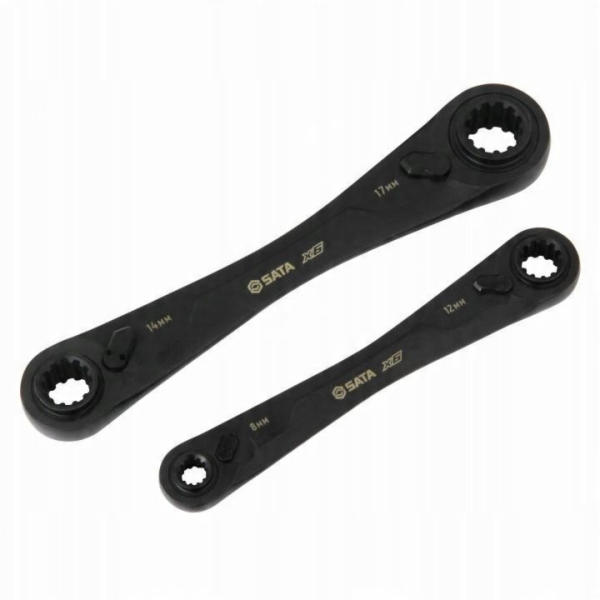 SATA SADA 2 KLÍČŮ X6 S OBOUSTRANNOU RAČNOU 8 v 1