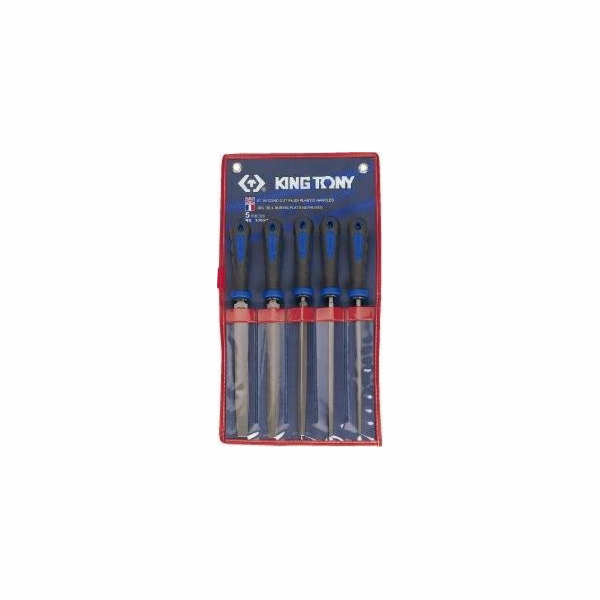 King Tony Sada pilníků KING TONY 200 mm / 5 ks.