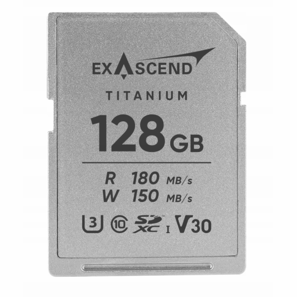 ExAscend Paměťová karta Titanium UHS-I V30 128GB