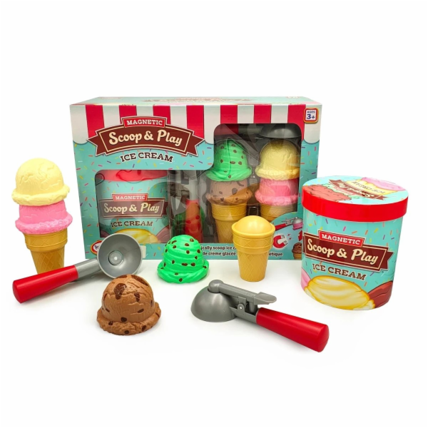 Polesie Zmrzlinárna - Magnetická sada na servírování zmrz...