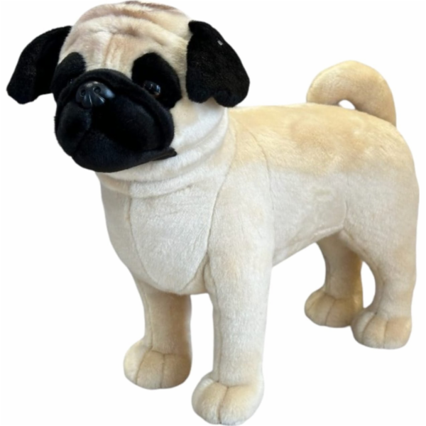 Dubi Plyšová hračka Mops velký 48 cm měkký plyšový medvídek