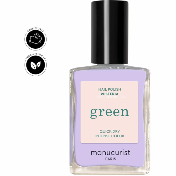 NoName MANUCURIST_Zelený lak na nehty Wisteria 15ml
