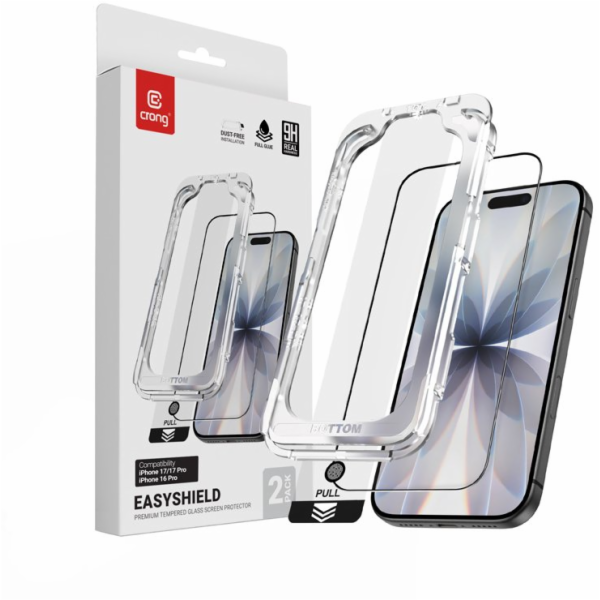 CRONG Tvrzené sklo EasyShield - balení 2 kusů - iPhone 17...