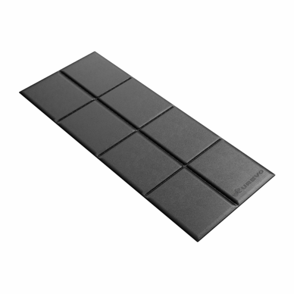 Podložka pod fitness vybavení Urevo, 160 cm x 65 cm (černá)