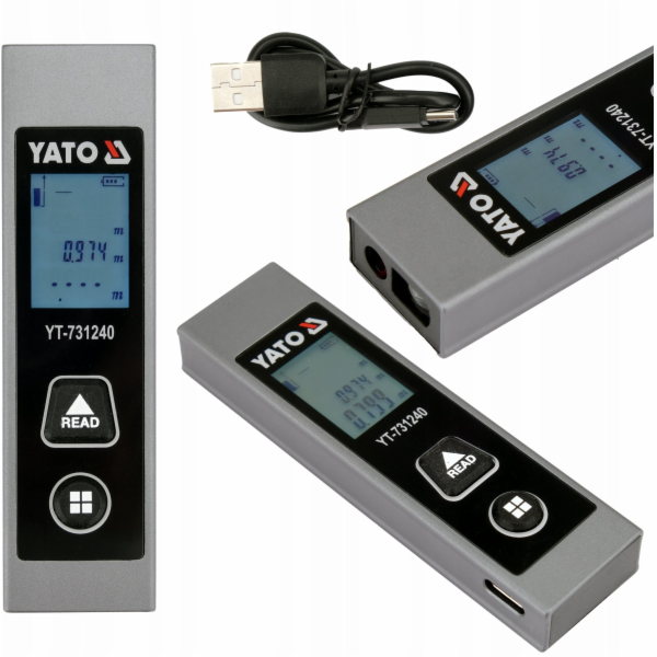 Toya Kapesní laserový dálkoměr Yato 30m