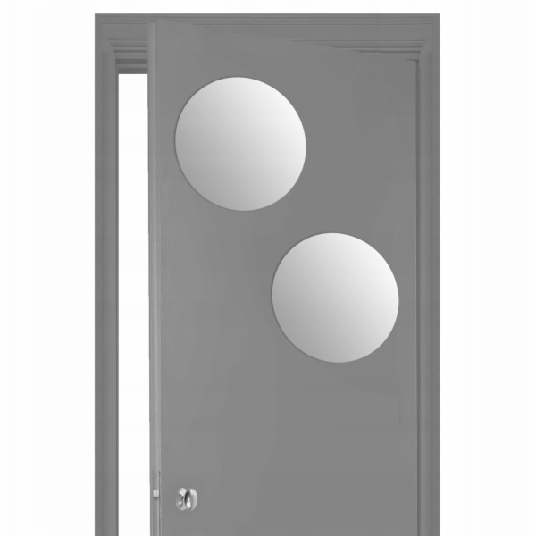 Atmosphera Samolepicí zrcadla bez rámů, univerzální sada ...