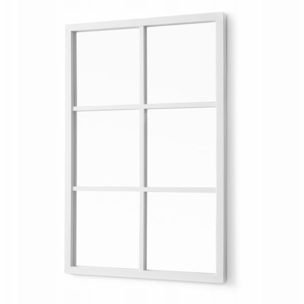 Giftdecor Obdélníkové zrcadlo s prosklenými lištami, 71 x...