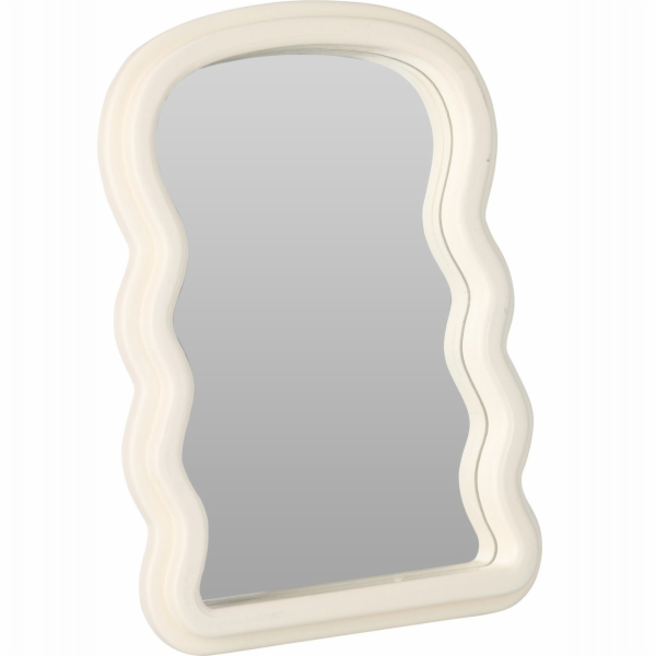 Home Styling Collection Dekorativní zrcadlo ve vlnitém rá...