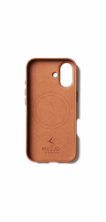 Mujjo Full Leather Case MagSafe Pouzdro pro iPhone 17 Hnědý