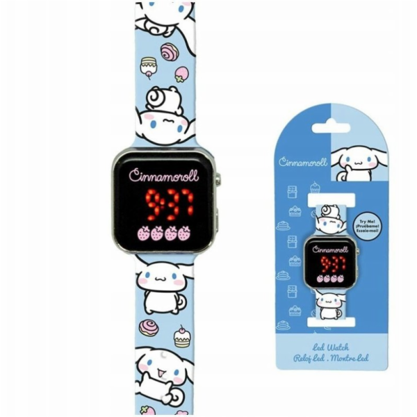 KIDS Dětské digitální LED hodinky Hello Kitty Cinnamoroll...