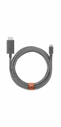 Native Union kábel Belt Cable USB-C to HDMI 3m - Zebra