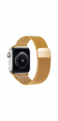 Decoded Milanaise Traction Strap 38/40/41/42mm Shiny Gold