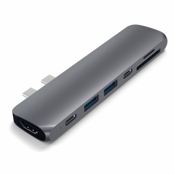 Satechi&nbsp;Type-C&nbsp;Pro&nbsp;Hub&nbsp;4K&nbsp;HDMI&nbsp;space&nbsp;gray