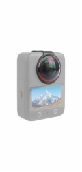 PULUZ Tvrzené ochranné sklo na objektiv pro DJI Osmo 360 (černé)