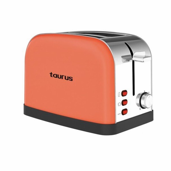Taurus&nbsp;VINTAGE&nbsp;II&nbsp;CORAL&nbsp;7&nbsp;2&nbsp;krajíců&nbsp;950&nbsp;W&nbsp;Korálová