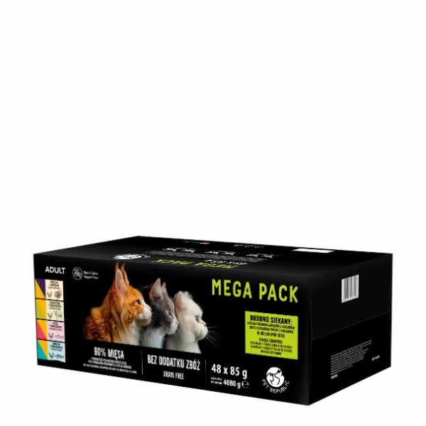 PETREPUBLIC Mega Pack Chicken, Turkey, Lamb, Salmon, Tuna...