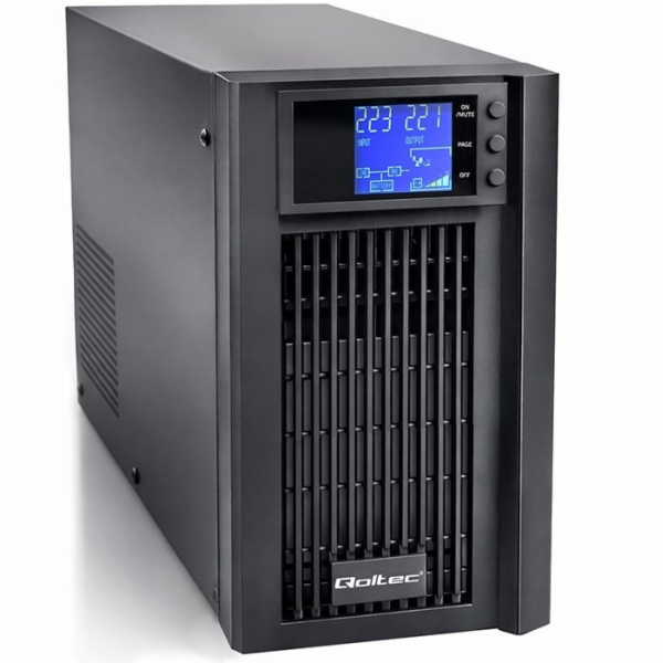 Qoltec UPS s čistou sinusovou vlnou | 2kVA | 1600W | AVR ...