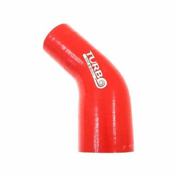 TurboWorks Redukce 45 stupňů TurboWorks červená 57-70 mm