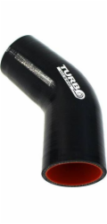 TurboWorks_B TurboWorks Pro Černé koleno 45 stupňů 57 mm