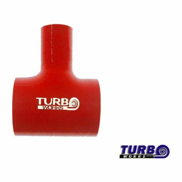 TurboWorks T-kus , červený, 63-15 mm