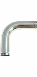 TurboWorks_D Hliníková trubka 90 stupňů 40 mm 30 cm